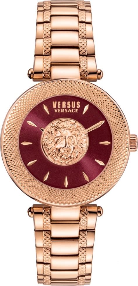 versus versace brick lane watch rose gold|VERSUS Versace Brick Lane Leather Strap Watch, 36mm.